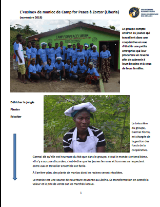 Projets du Fonds humanitaire au Liberia