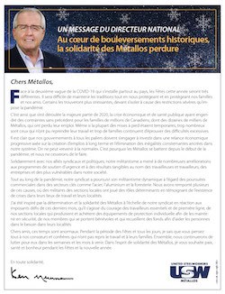 Message de fin d'ann&eacute;e de Ken Neumann
