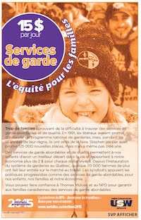 Featured image for Les services de garde pour 15 $ par jour : l’équité pour les familles