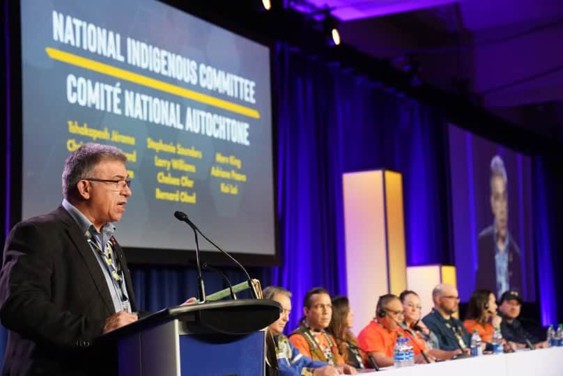 Members of the National Indigenous Committee