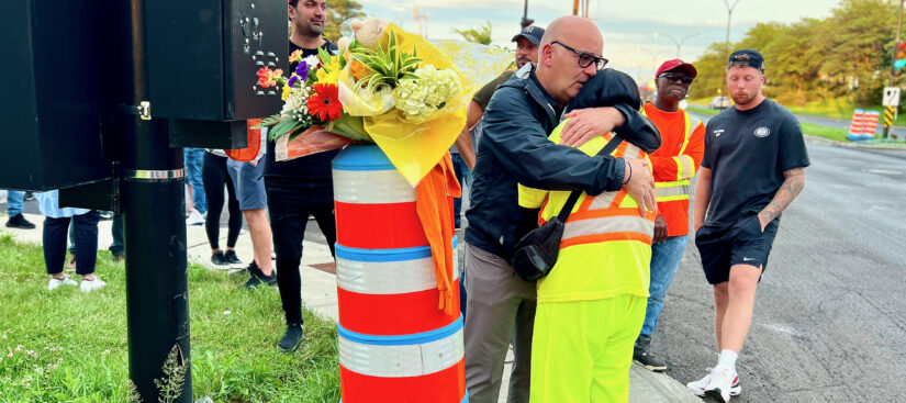 Featured image for «Choc et indignation» : Travailleurs de la signalisation routière blessés à Pointe-aux-Trembles