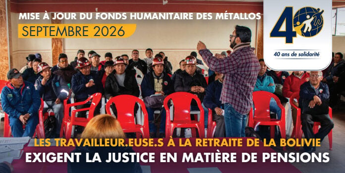 Featured image for Mise à jour du Fonds humanitaire des Métallos – Septembre 2026
